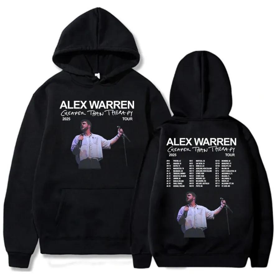 Alex Warren Tour 2026 Oversized Women/Men Hoodie Sweatshirt Y2K Streetwear Hip Hop Pullover Hooded Jacket Casual Tracksuit209