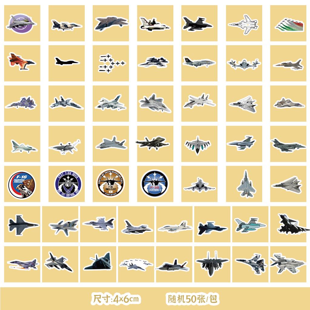 50/100 Transportation Stickers Mobile Phone Water Cup Waterproof Decorative Stickers Children DIY Hand Account Stickers