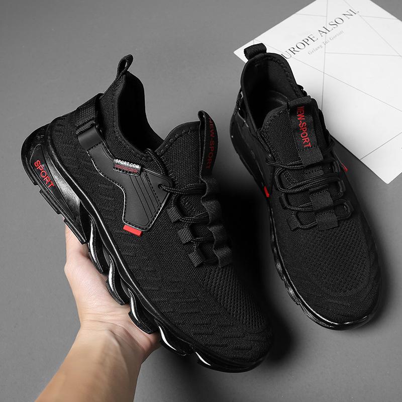 Мужские кроссовки для бега и ходьбы, модные повседневные мужские кроссовки, дышащие кроссовки