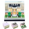 3D Tear Off Note Pad White House Model Hidden Architecture Desk Memo Stationery Pad With LED Window Glow Weekly Planner Pages