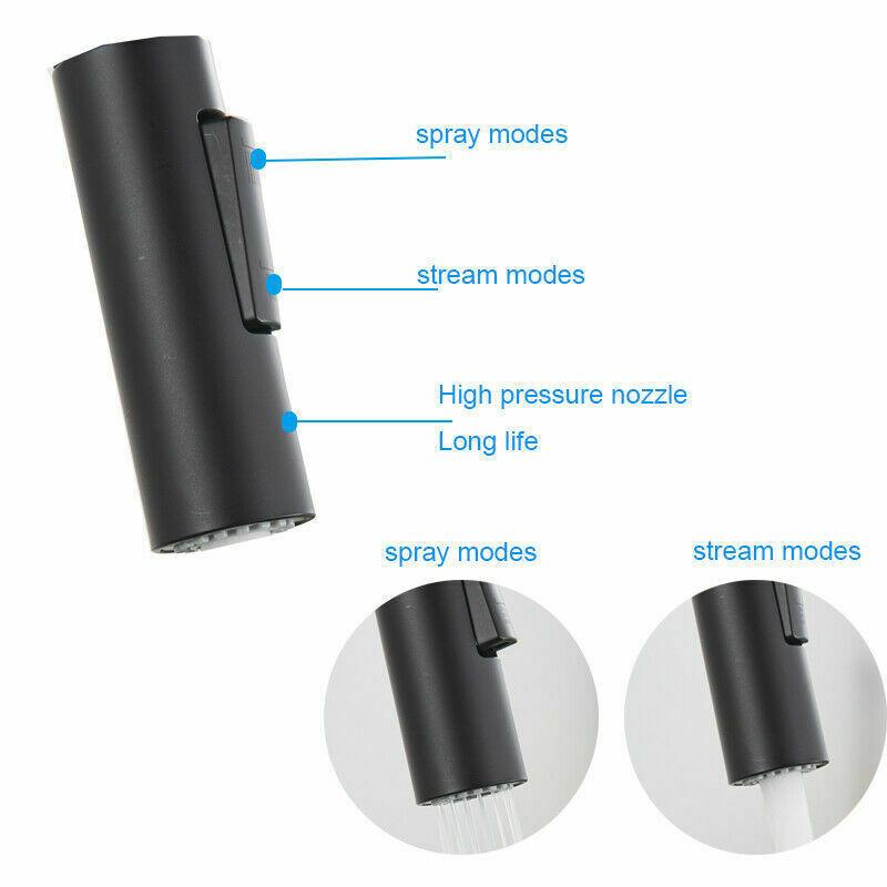 Черный матовый смеситель для кухонной раковины из нержавеющей стали, смеситель, умный сенсорный датчик, выдвижной, смеситель для горячей и холодной воды, кран