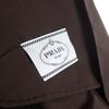Prada 291367_S181_043 44 Trench Coat Black Cotton/polyester Mens