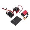 Waterproof RC S3650 5200KV Brushless Motor Set with 60A Brushless ESC Programming Card and Heat