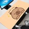 Игровой коврик для мыши Горячий Компьютерный Офисный ПК Капибара Аниме Игровые Настольные коврики Резиновый Противоскользящий Ноутбук Клавиатура Коврики для мыши Длинные Настольные коврики