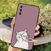 Skeleton Cat Phone Case For Motorola Edge 50 40 Pro 50 40 30 Ultra Neo Fusion Moto G84 G54 G85 G62 G53 G72  Funda