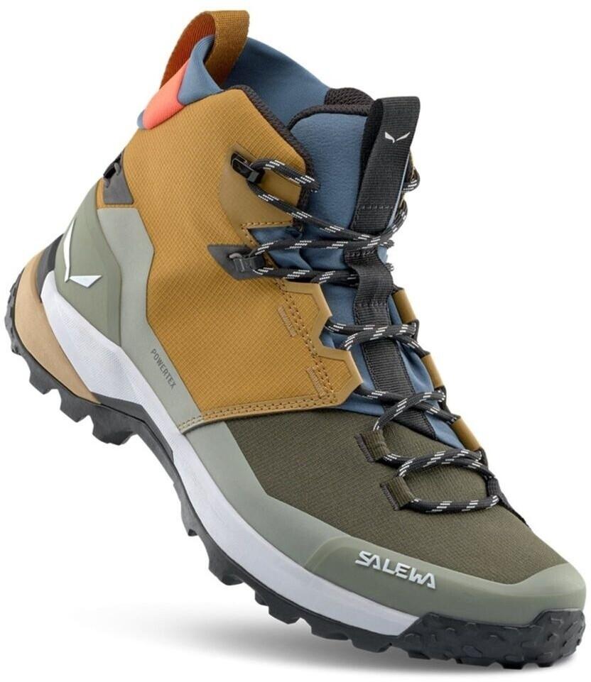 Обувь для треккинга Salewa Puez Mid Powertex M golden brown shadow 2151