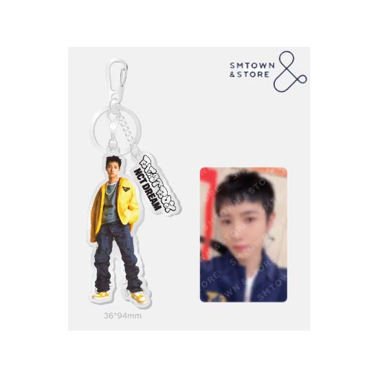 [SMTOWN & STORE] АКРИЛОВОЕ КОЛЬЦО ДЛЯ КЛЮЧЕЙ + НАБОР ФОТОКАРТ - Beatbox