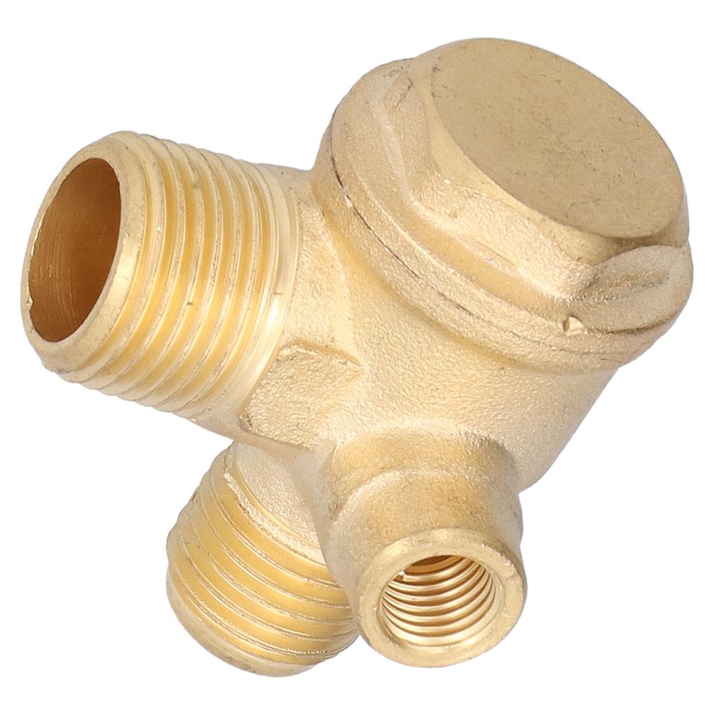 323 Обратный клапан 3-ходовой латунный резьбовое соединение Аксессуары для воздушного компрессора 7 мм 16 мм 14 мм