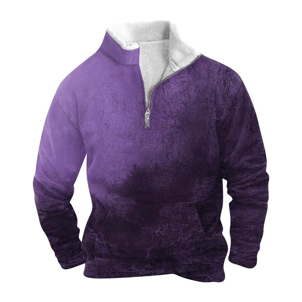 Весенне-осенняя мужская толстовка с воротником-стойкой на открытом воздухе, повседневные свитера, топы