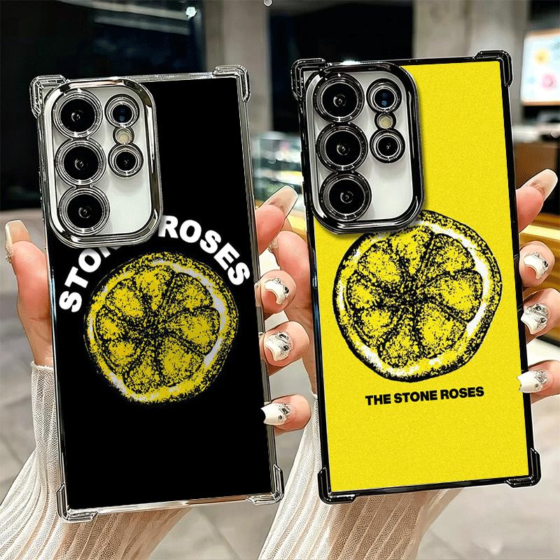 Мягкий чехол для телефона S-Stone R-Roses для Samsung Galaxy S26 Ultra S25 Edge S24 FE S23 Plus S22 S21 + S20 Покрытие Защита от падений Fundas