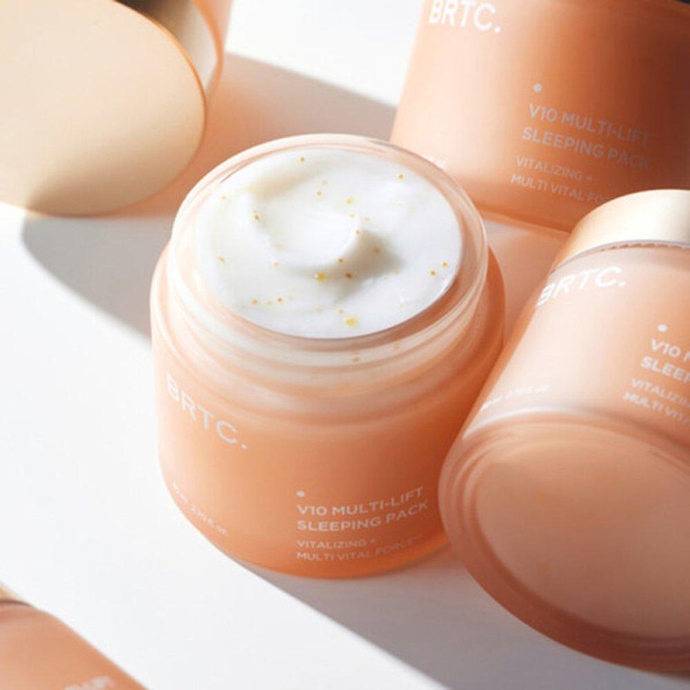 BRTC V10 Multi Lift Sleeping Pack 80 мл / Ночной крем / Ночная маска