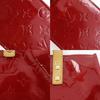 LOUIS VUITTON Lead PM Handbag M91990 Pomdamul Red Monogram Vernis Women Used