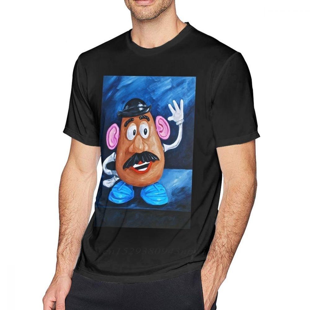 Mr Potato Head T Shirt Looking At You T-Shirt Classic Tee Shirt Printed Mens Short-Sleeve 100% Cotton Awesome Tshirt