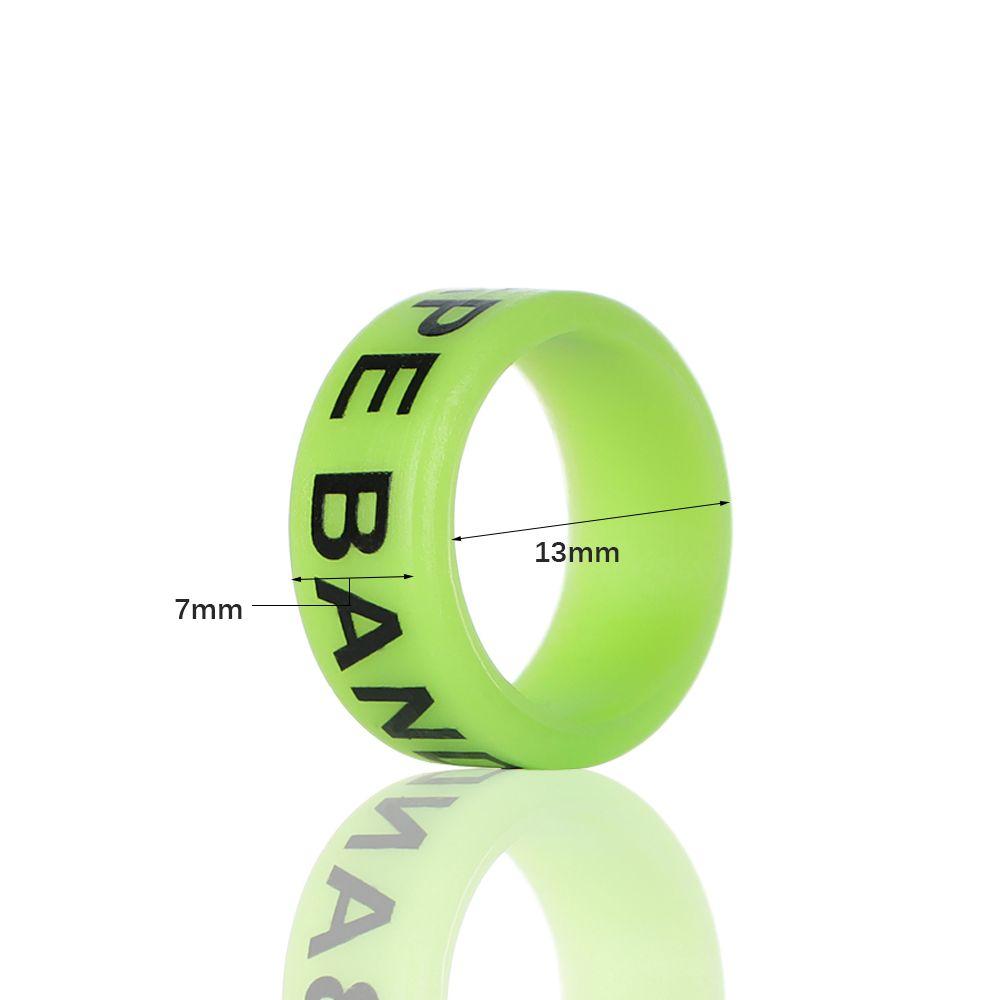 10pcs Multipurpose Protector Handle Fishing Tackle O-shaped Ring Protective Case Anti-Slip Ring