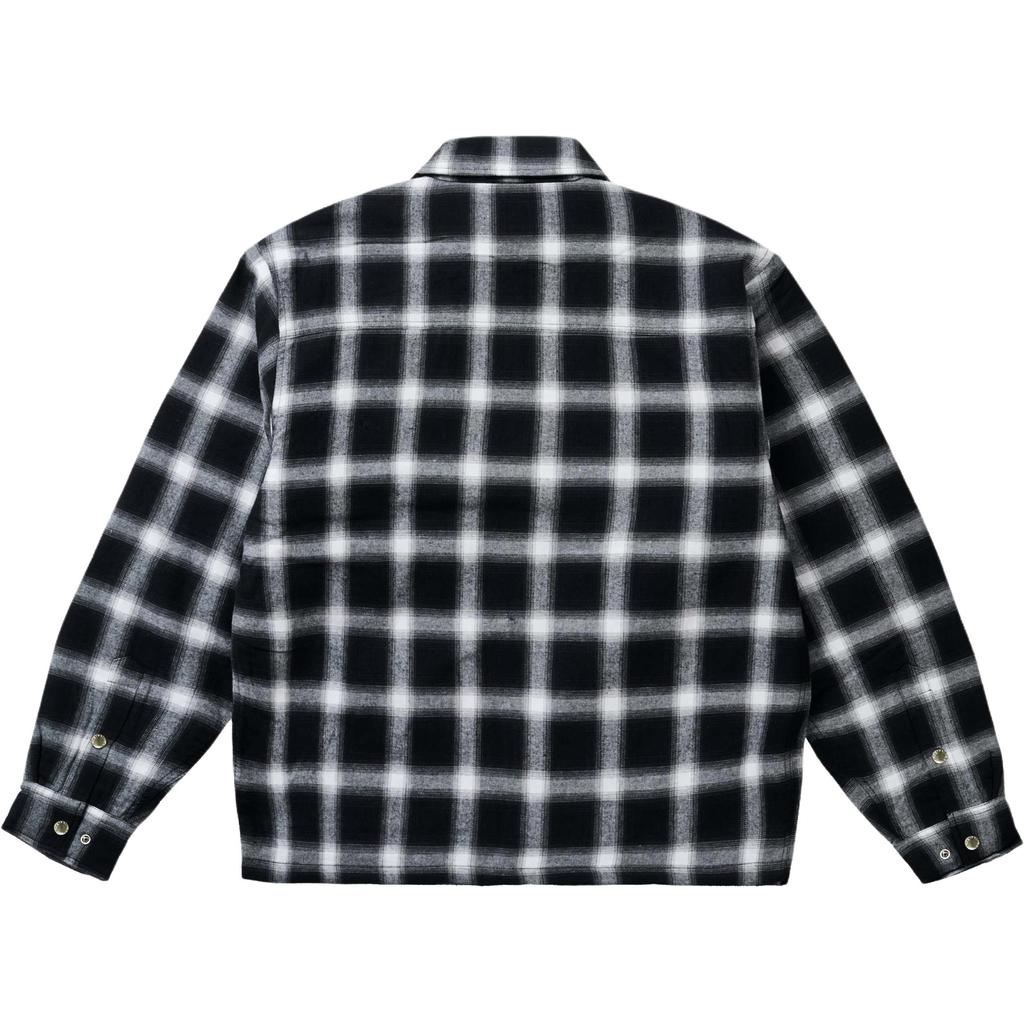 Palace Zip Up Shirt Black Unisex Tops P29SHT044