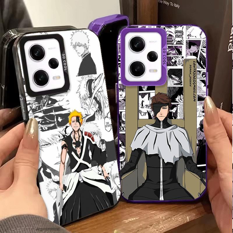 Чехол для телефона Bleach Anime Ichigo Kenpachi Ударопрочный для Xiaomi Redmi Note 15 14 13 12 Pro Plus 11 11S 11T 5G Чехол Защита от падения Fund
