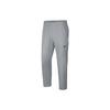 Dri-FIT однотонный логотип, прямые дышащие вязаные спортивные брюки, мужские брюки серого цвета DM6627-073