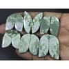 25-30 MM Natural Peace Jade Matched Pair Fancy Cabochon Gemstone 6 Pair Lot C-768