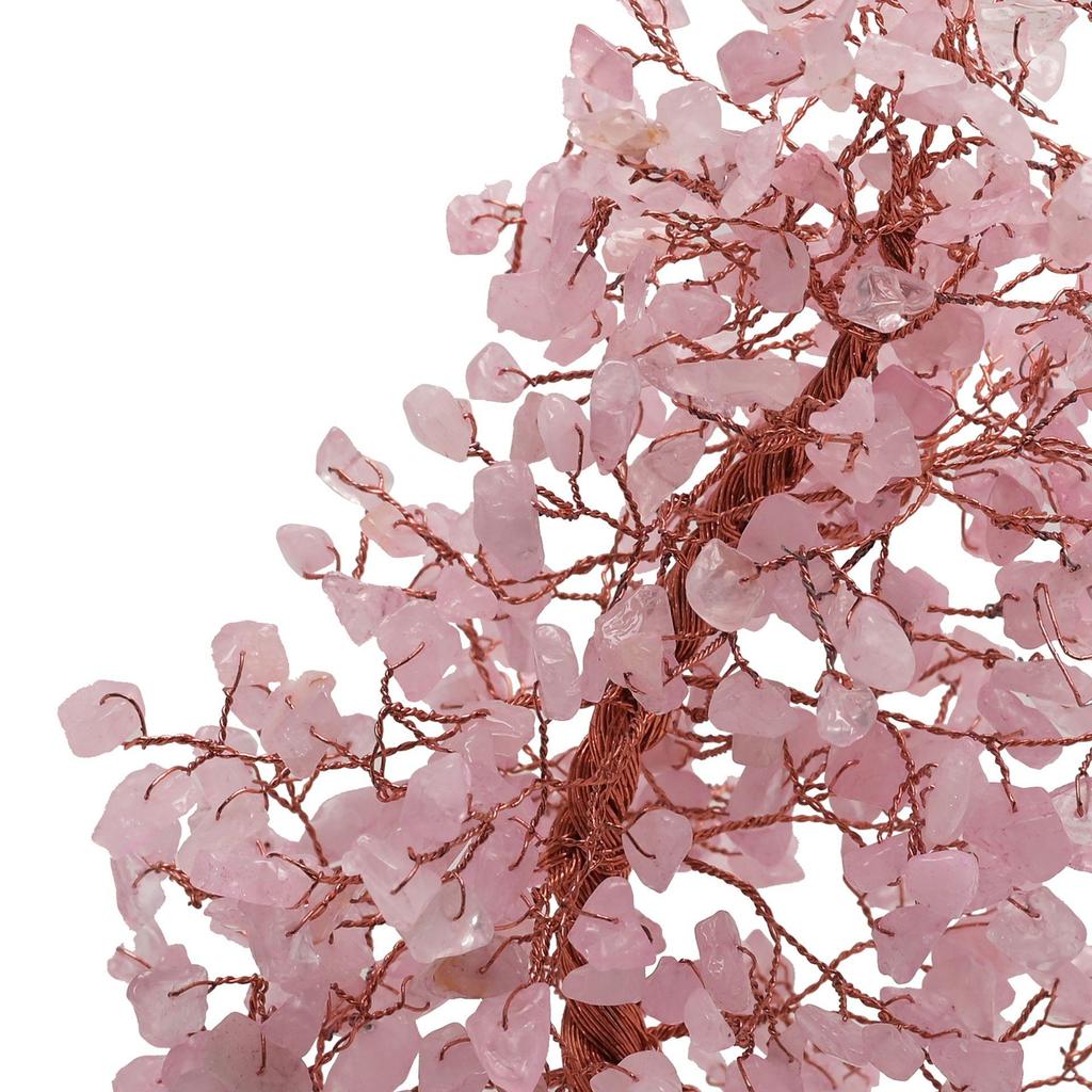 Gemstone Tree Rose Quartz - Love Large