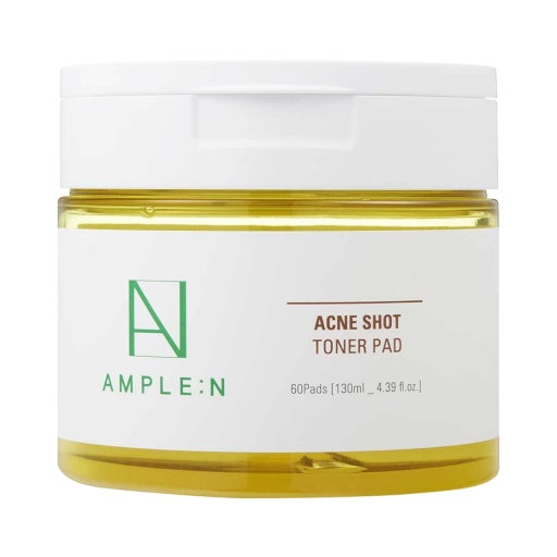 AMPLEN Acne Shot Toner Pad 60Pads