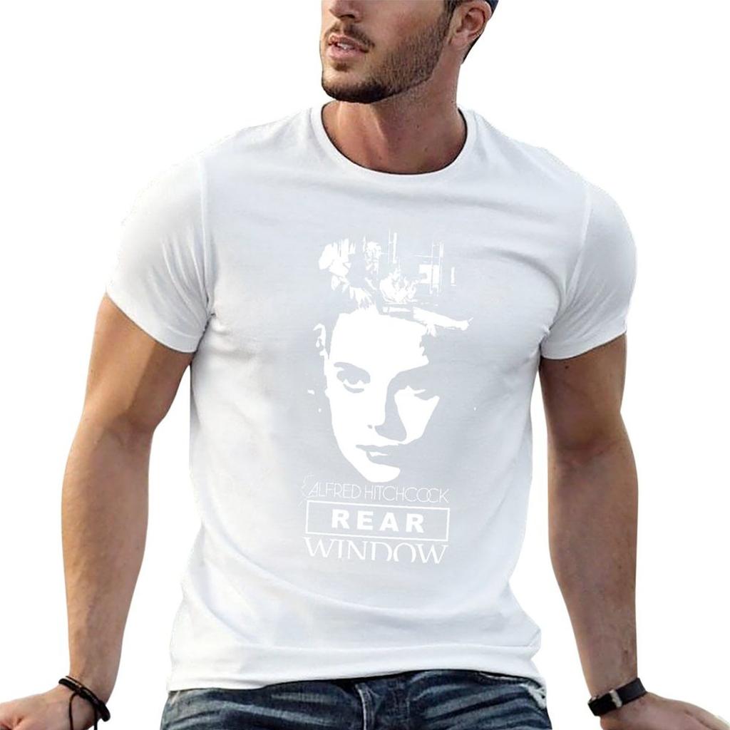 Rear Window Alfred Hitchcock Tshirt Standard Fit Solid Tee Shirt