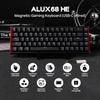 MechLands AJAZZ ALUX68 HE Aluminum Gaming Keyboard with Rapid Magnetic Wired Hall Effect 8K Polling and RGB Backlighting ALUX68 Triggers, Switches,
