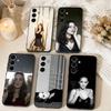 Чехол для телефона с портретом М-Марион Коттийяр Для Samsung Galaxy A73,A72,A71,A70,A53,A52,A51,Другие Мягкий Черный Чехол