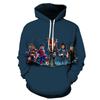 Fashion Men Women Hoodies Autumn Casual Cartoon Pullover Hoodies Fashion Cosplay Sweatshirts Hip Hop Sweatshirt Clothes 6 Colors