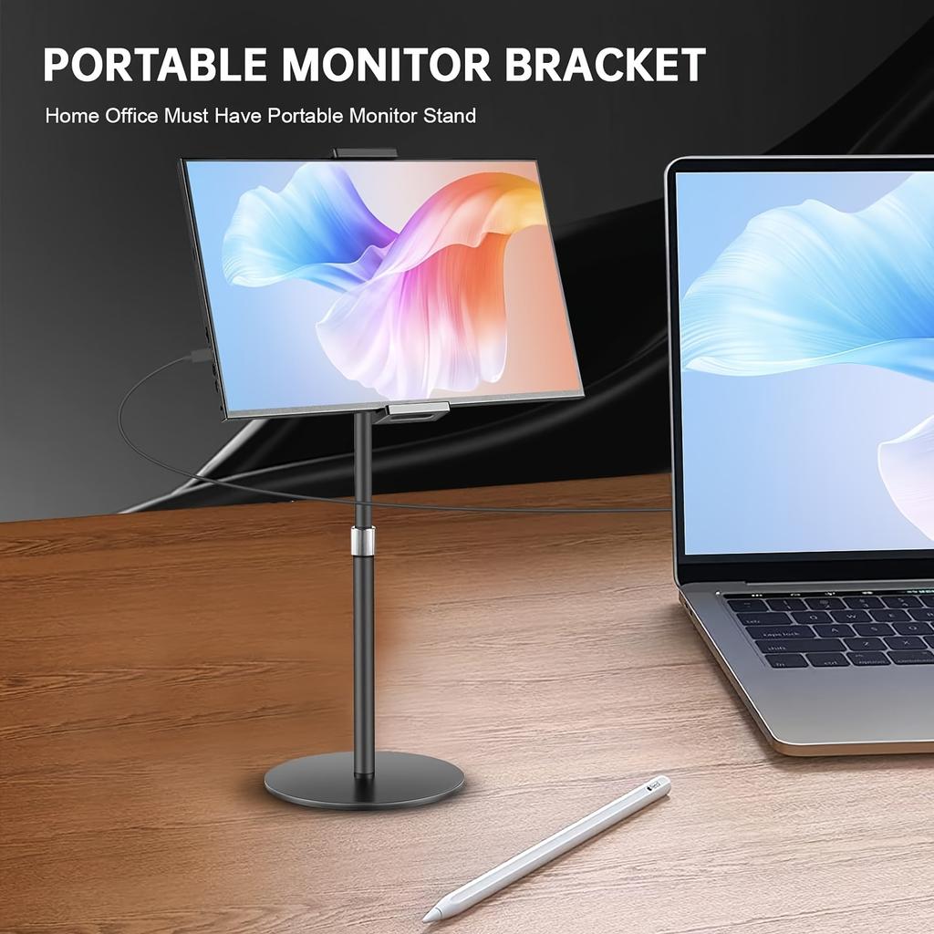 Подставка для планшета для iPad, портативная подставка для монитора, регулируемое, прочное основание, для планшетов размером от 11,94 см до 43,94 см, подставка для монитора