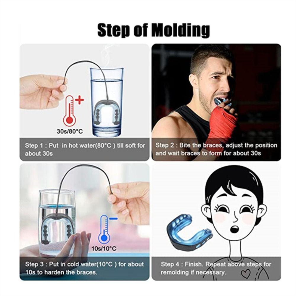 Universal Football Mouthpiece Comfortable Sports Mouthguard  Hockey Accessories