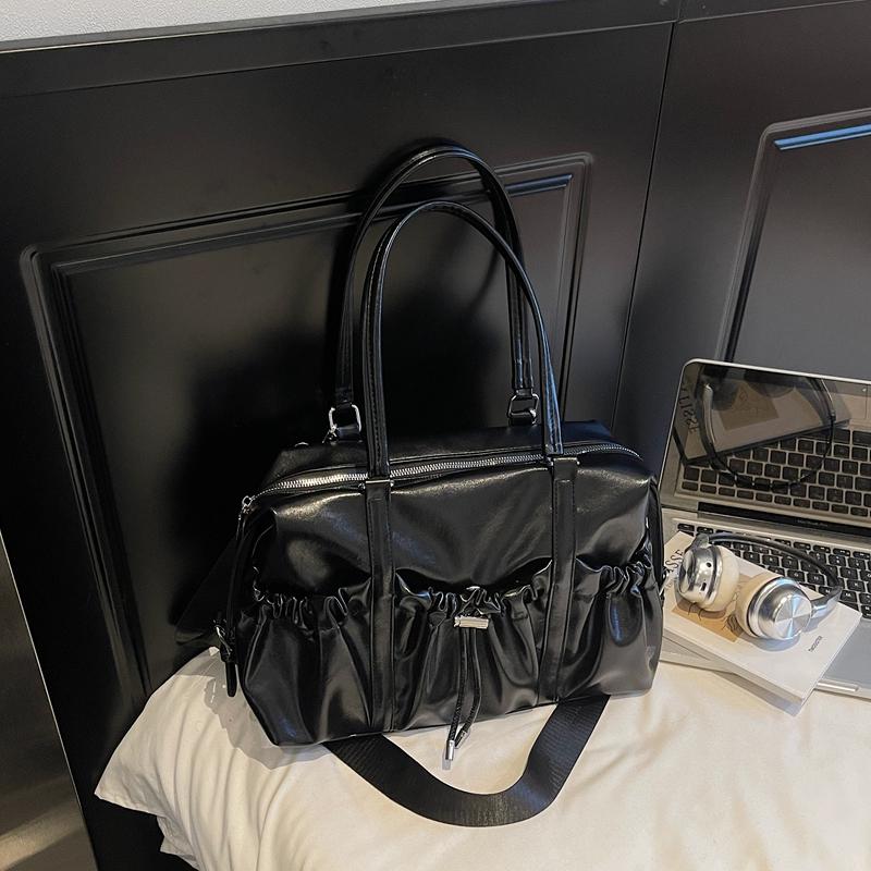 Women PU Leather Crossbody Shoulder Bag 2025 Winter Retro Underarm Bag Luxury Designer Female Brand Handbags and Purses