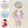 18 Styles High-end Dress Up Children DIY Girls T-shirt Pants Doll Skirt  16~17cm Doll/1/8 BJD Doll