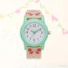 Аналоговые часы с ПВХ-ремешком для Больше [Полевые работы] Женские Детские, Розовый, Зеленый, KDS015-1, Розовый/Голубой/Желтый/Фиолетовый