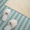 Set of Vinyl Wall Tiles with Zigzag Stripes Pattern 20x20x20 cm