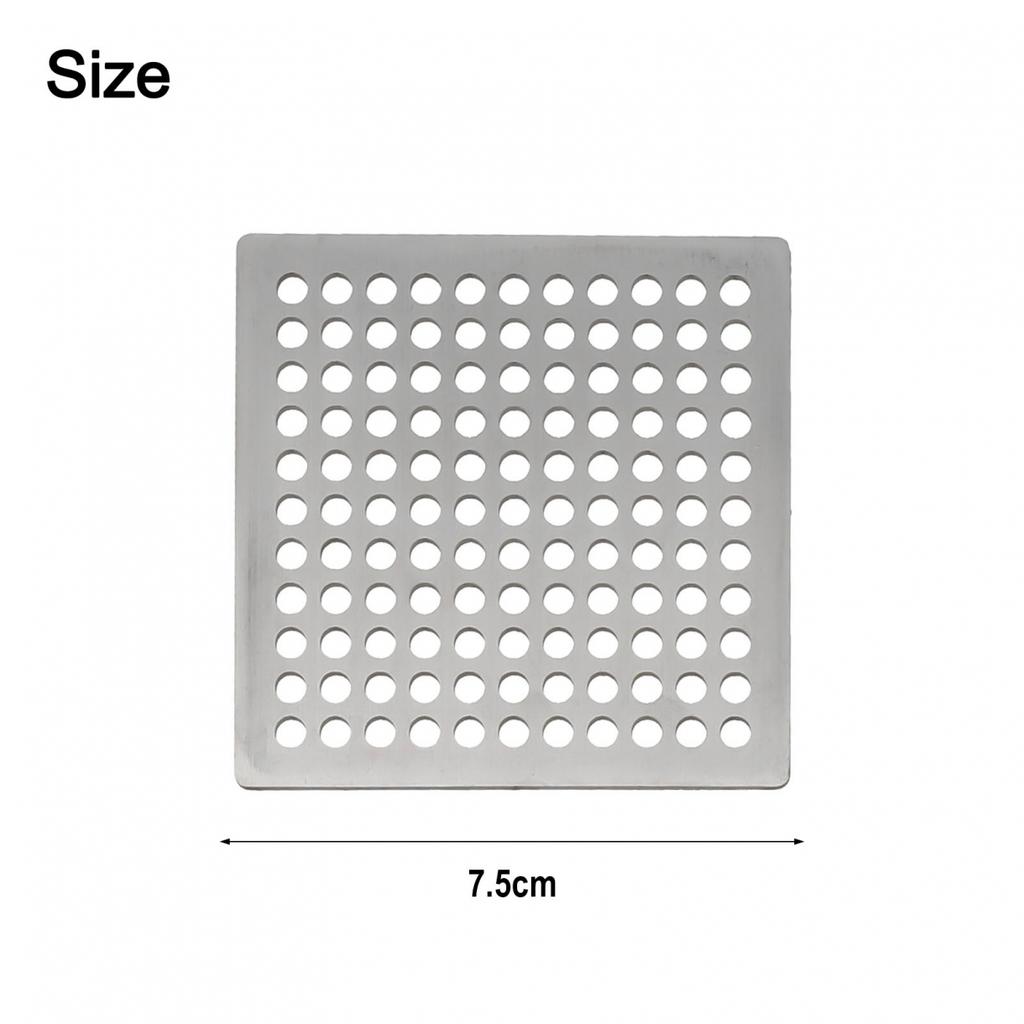 Поддерживайте стоки чистыми Квадратный нержавеющий душевой слив Крышка-фильтр для волос
