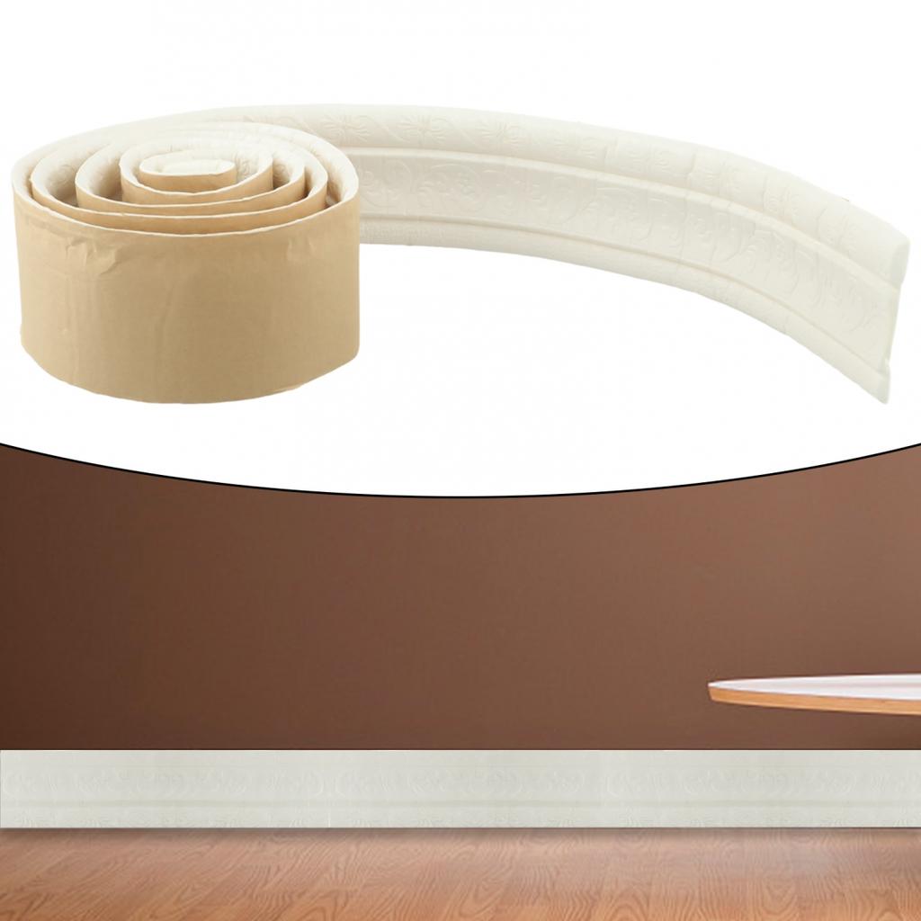 Настенный плинтус 3D из пеноматериала