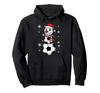 Christmas Soccer Ball Snowman Christmas Football Boys Kds Hoodie Men's