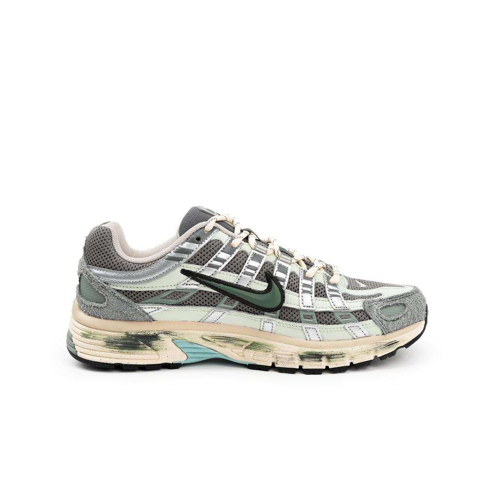 Nike P 6000 Низкие Беговые Кроссовки Унисекс Серый Зеленый FN7509-029(Команда826-)