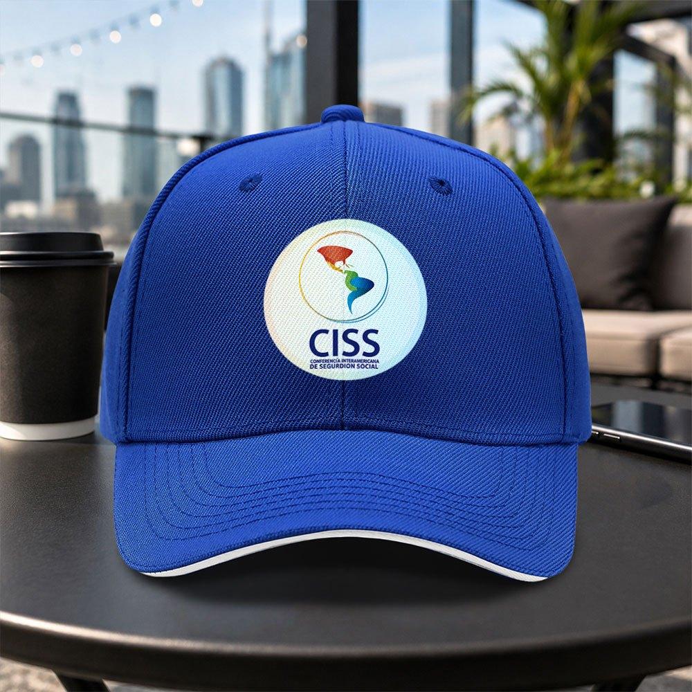 Ciss Social Security Sandwich Baseball Cap Unisex Adjustable Dad Hat For Travel Parties Daily Wear Multiple Colors