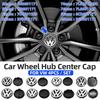 56MM/65MM/66MM Оригинальные Колпачки Ступицы Колес Автомобиля Для Volkswagen VW R GTI Эмблема Значок Автомобиля Украшение Ступицы Аксессуар
