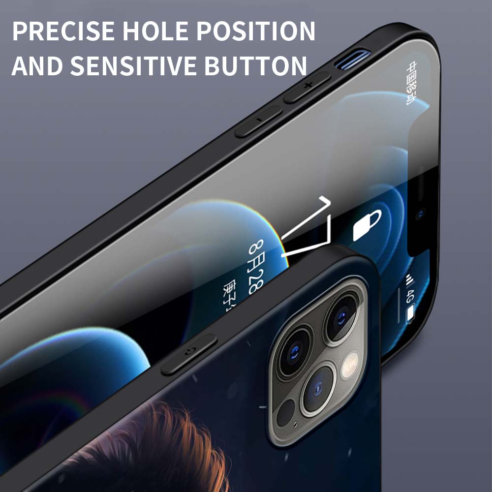 Роскошный чехол Tiger Lion для Apple iPhone 11 13 12 Pro 7 XR X XS Max 8 6 6S Plus 5 14 SE 2020 13Pro черный чехол для телефона Capa