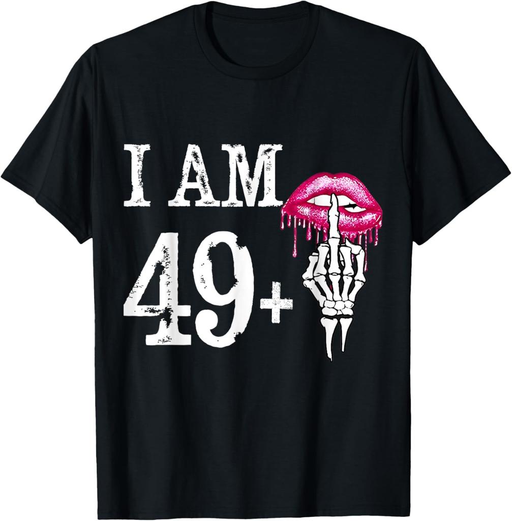 I Am 49 Plus 1 Middle Finger For A 50th Birthday T-Shirt