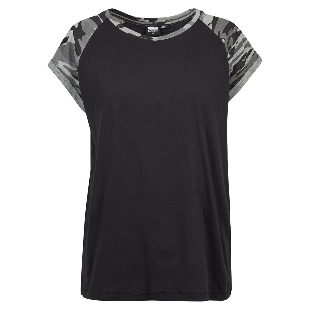 Urban Classics Womens/Ladies Contrast Raglan T-Shirt