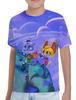 Summer 3DPrinting The Creature Cases Children's animated series Tops Anime T-shirt Sam Snow and Kit Casey Cartoon Print Casual   Cute T-shirt