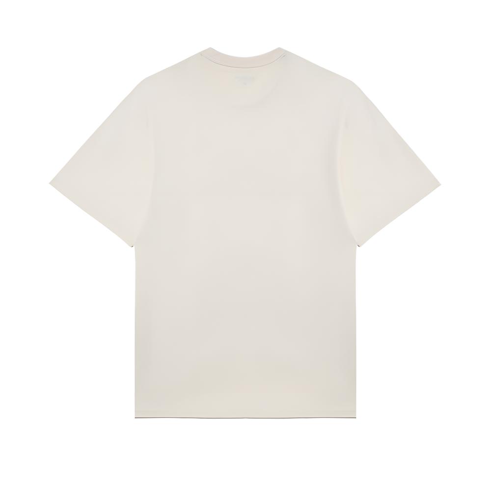 Carhartt WIP Мужская футболка с коротким рукавом и карманом S/S Ingo, свободный крой, карман с рисунком в виде сердца, цвет вне белого, I034486-32M-XX