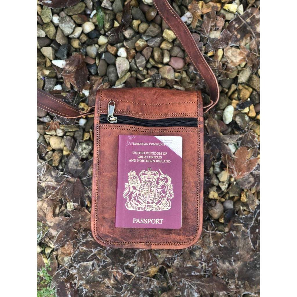 Простая коричневая кожаная сумка, EDC, кожаная сумка-мессенджер 7x9 в деревенском стиле, кожаная мужская сумка через плечо, кожаная сумка через плечо в винтажном стиле, сумка для медикаментов