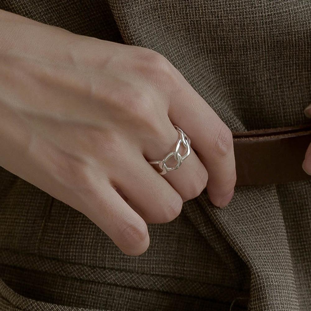 Retrofinger Серебро925 Широкая Цепь #Sr124