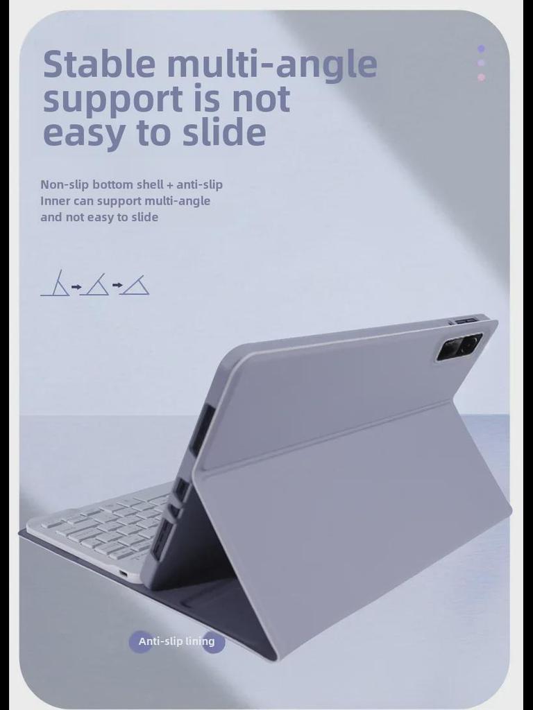 Защитный чехол-клавиатура Bluetooth 2023 для RedmiPad SE 10.6 — совместим с Xiaomi 5/6