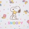 Полотенце для горячей воды nishikawa Snoopy 80 x 80 см Стирающийся хлопок Узор в горошек Сделано в Японии Белый WT52172000 [Nishikawa] 100%
