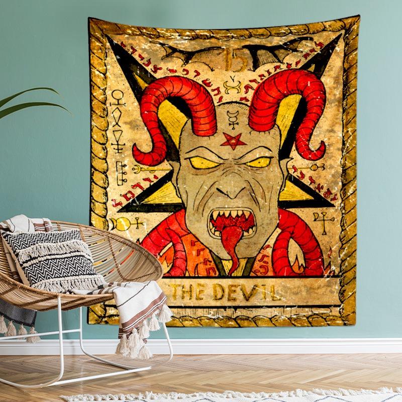 Ретро настенный узор гобелен украшение для дома гобелен офис гостиная гобелен